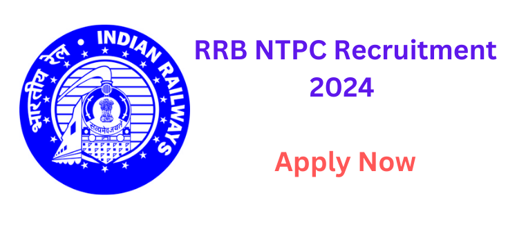 RRB NTPC UG 2024 for 3445 post. Railway Recruitment Board Jobs 2024